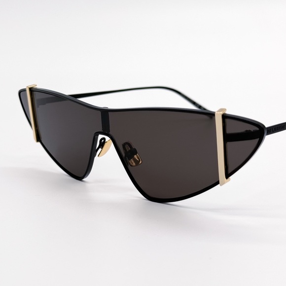 NEW SAINT LAURENT SL536 001 BLACK CAT EYE WOMEN SL 536 SUNGLASSES SAINT LAURENT - Picture 8 of 11